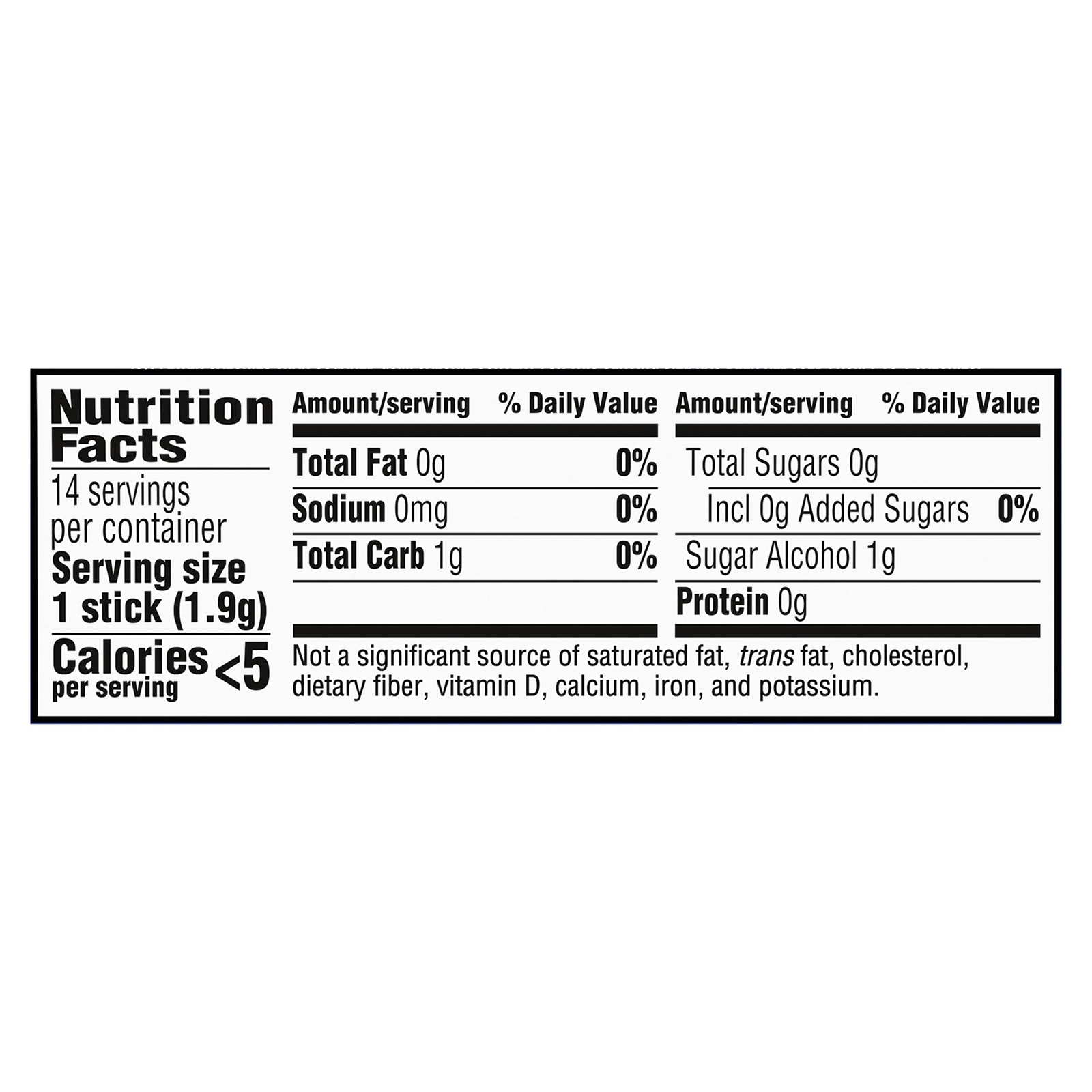 Trident Perfect Peppermint Sugar Free Gum, 12 Packs of 14 Pieces (168 Total