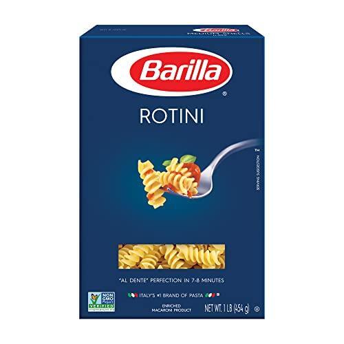 BARILLA Blue Box Rotini Pasta, 16 oz. Box (Pack of 12), 8 Servings per Box –