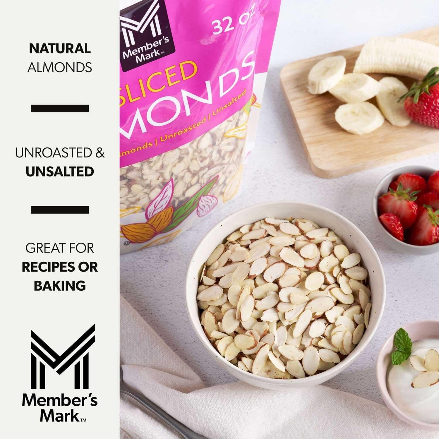 Member’s Mark Sliced Almonds, 32 Ounce