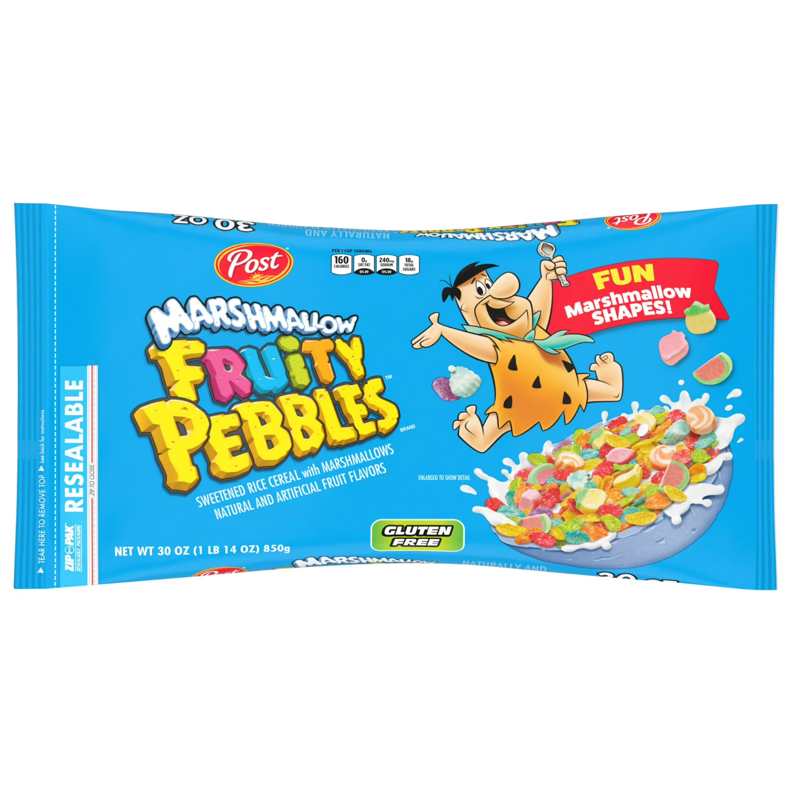 Marshmallow Fruity Rice Cereal, 30 oz Free Shipping in 2 Days