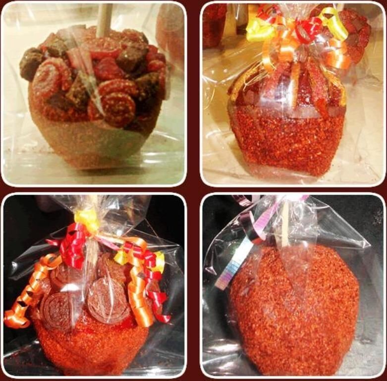 Chilaca Pasta para Manzana TAMARIND Flavor (Apple Coating) Net Wt 17.63 OZ- 500g