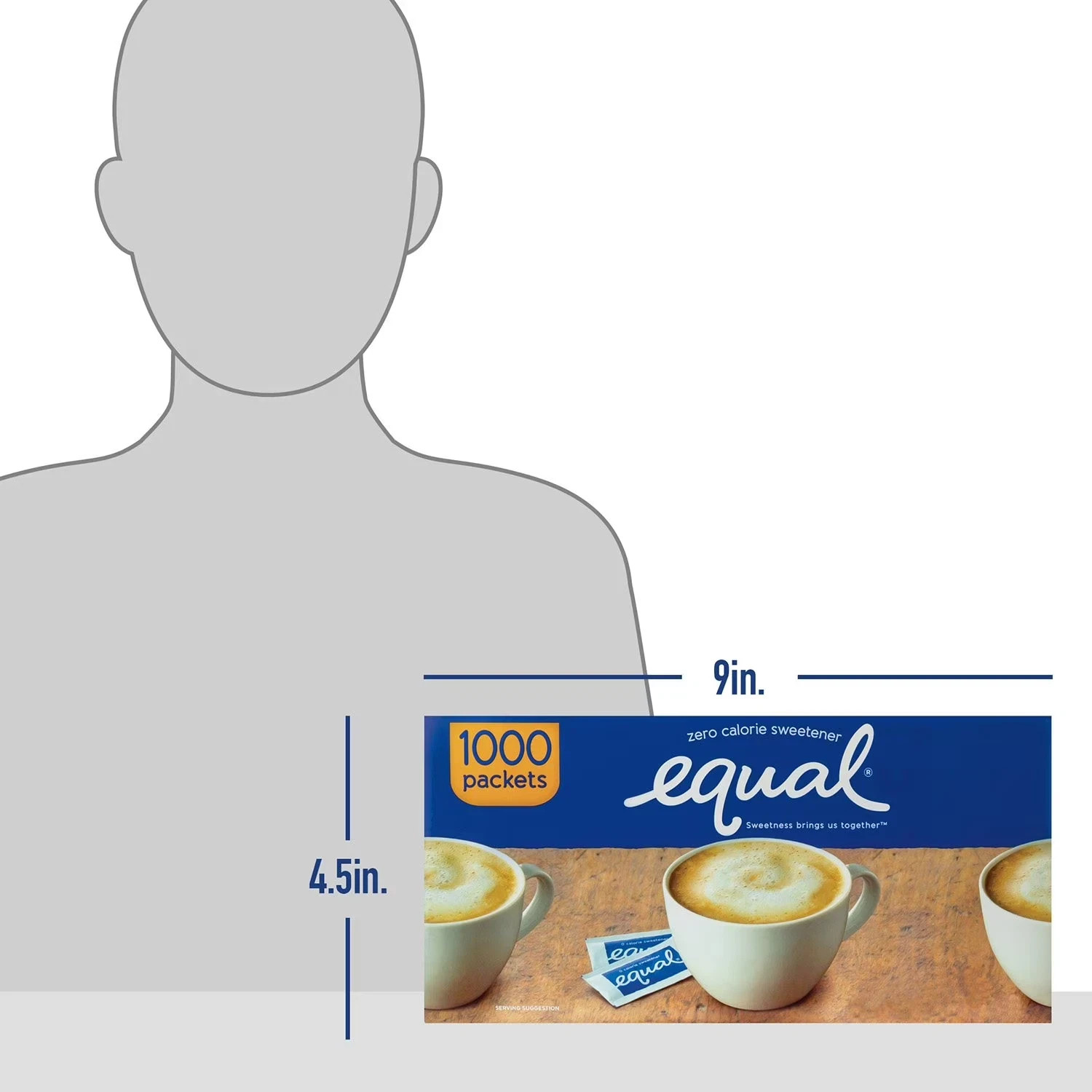 Equal Zero Calorie Sweetener (1,000 ct.) FREE SHIPPING