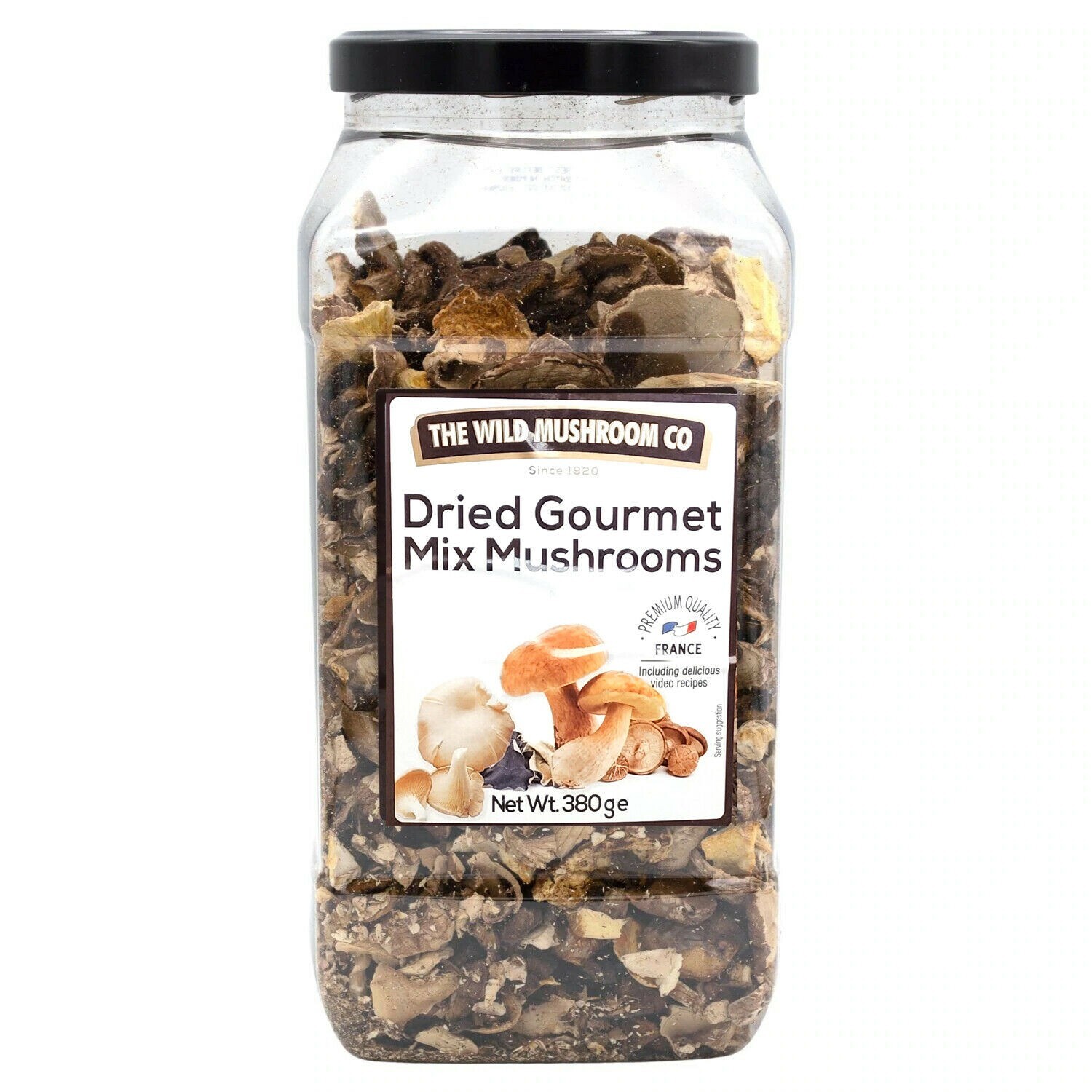 Natural Dried Gourmet Mix Oyster Mushrooms Slippery Jack Cloud Ear Shiitake 380g