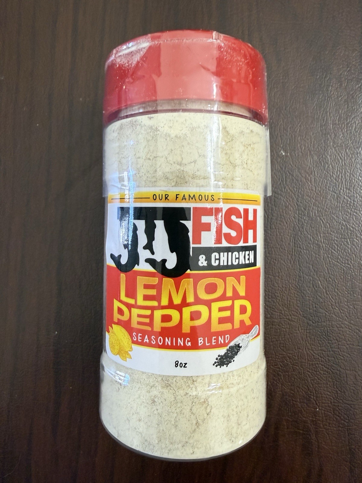 JJ Fish & Chicken Lemon Pepper “Crack” Seasoning Brand New 8oz