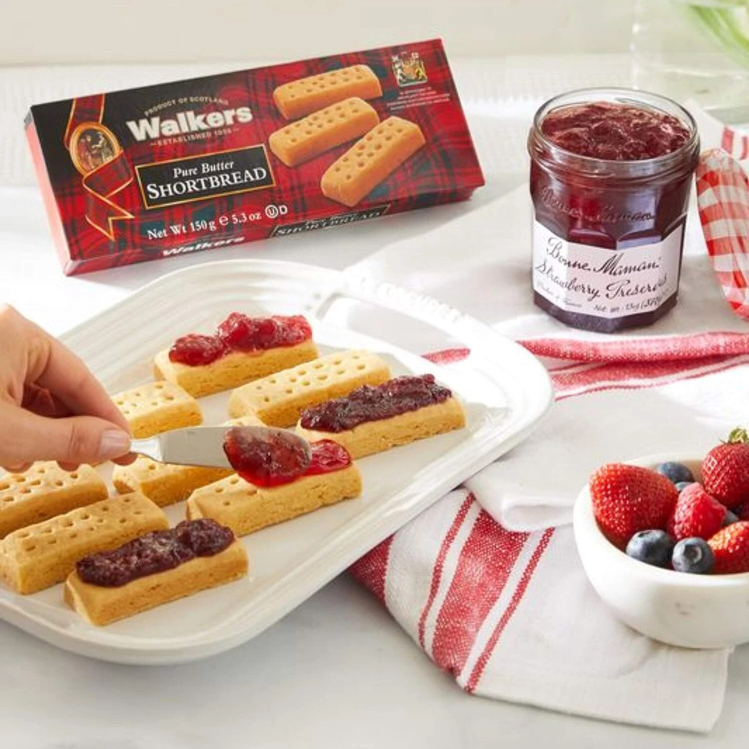 Walker`S Shortbread Pure Butter Fingers 5.3 Oz – FREE SHIPPING