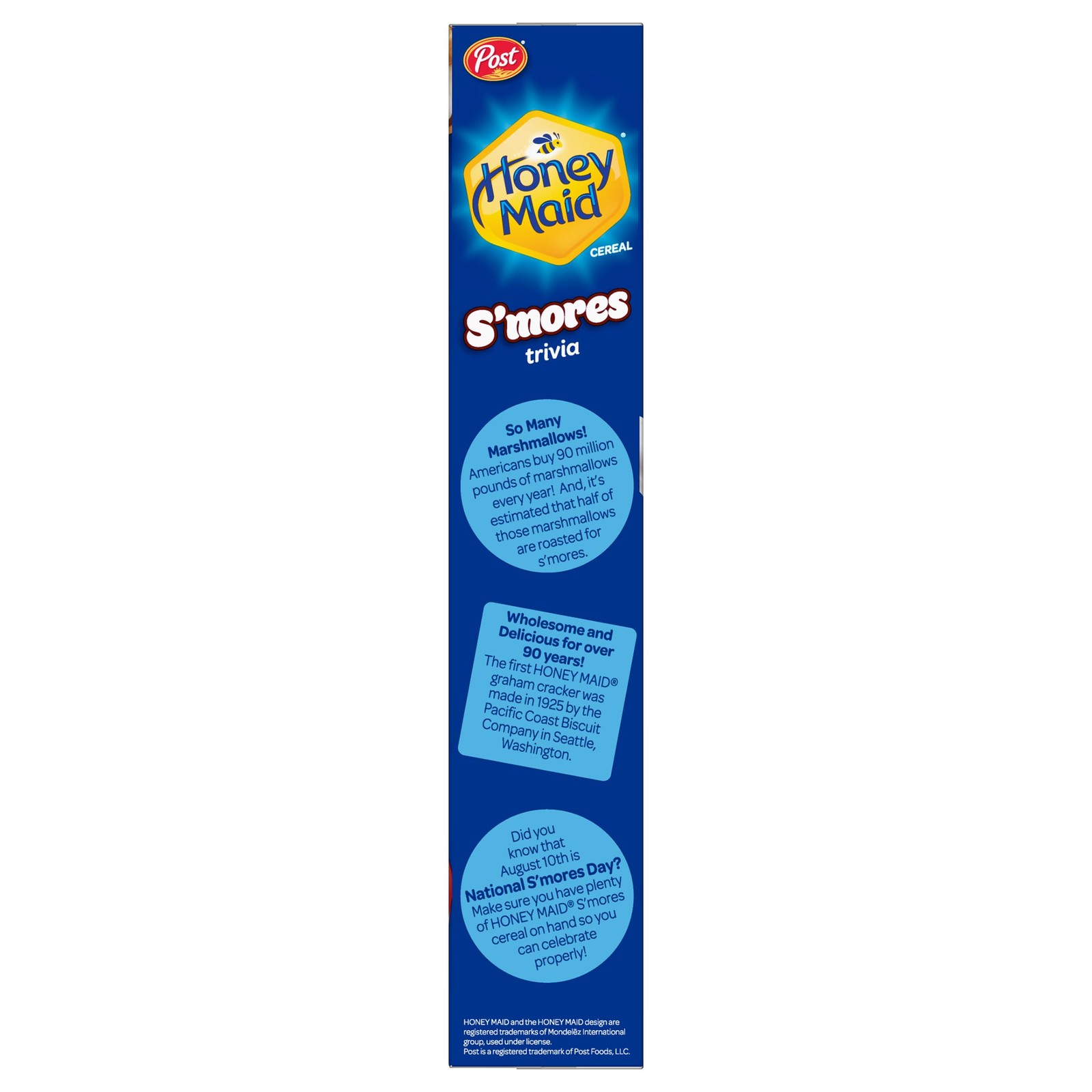 Honey Maid S’mores Cereal, Sweetened Corn & Wheat, Breakfast Snacks 12.25 oz