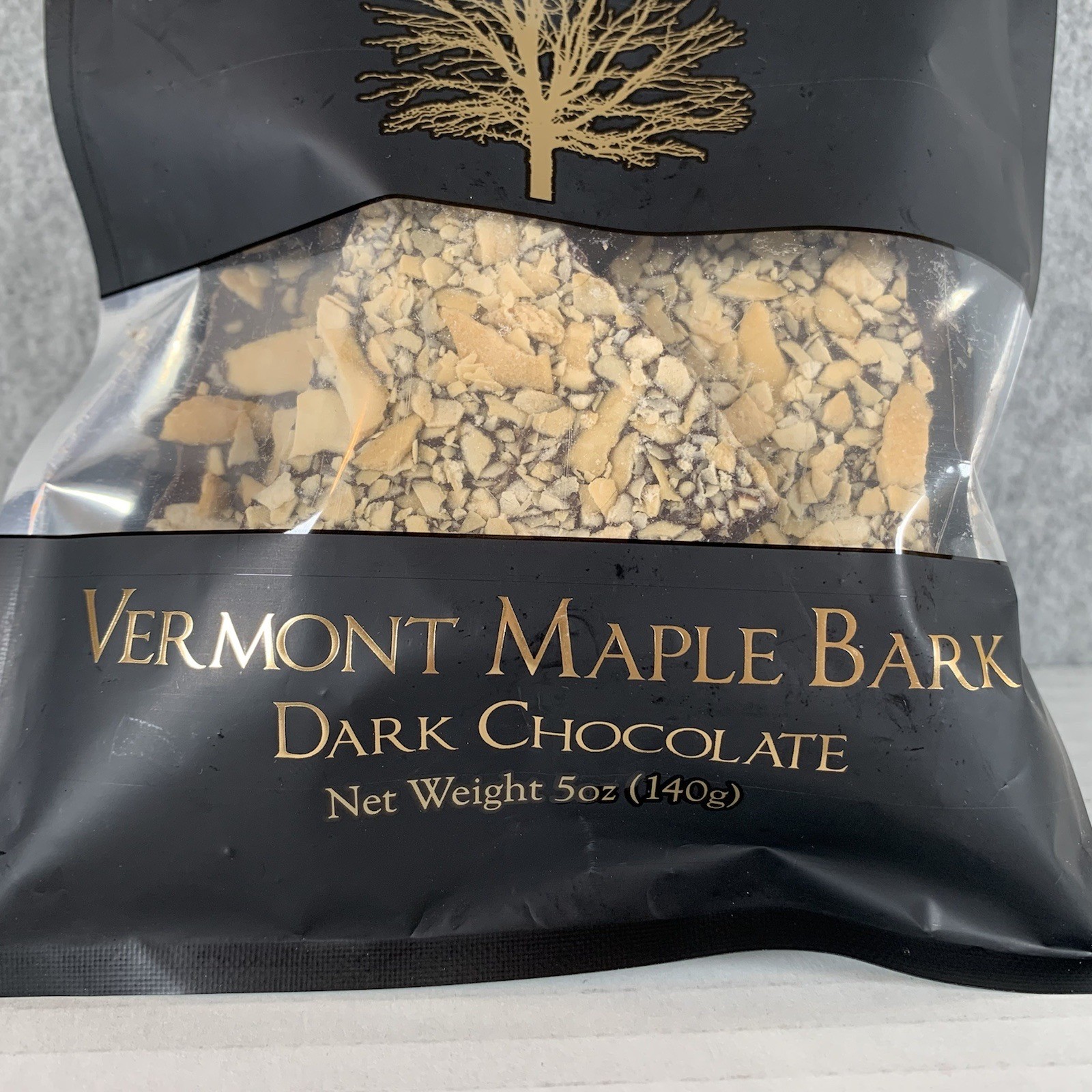 VERMONT Maple Bark Dark Chocolate with Maple Candy – 5 Oz (140g) BB 11/2026