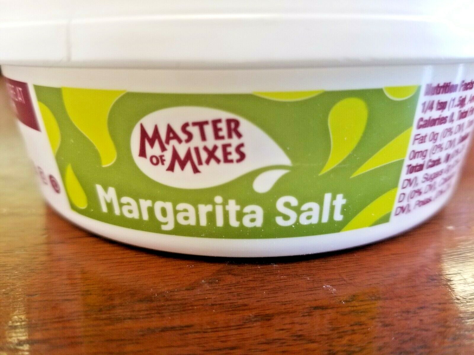 (ONE UNIT) MASTER of MIXES MARGARITA SALT 8.0 oz.