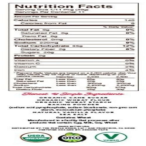 Miss Jones Baking Organic Yellow Cake and 15.87 Ounce (pack of 1), Pack 1