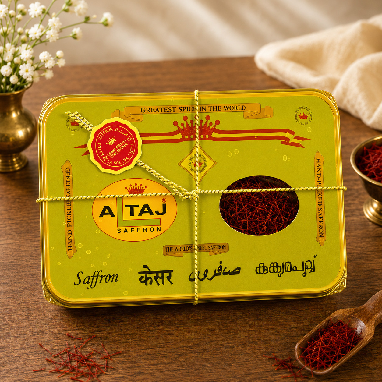 AL TAJ SAFFRON Hand-picked saffron 1 OZ