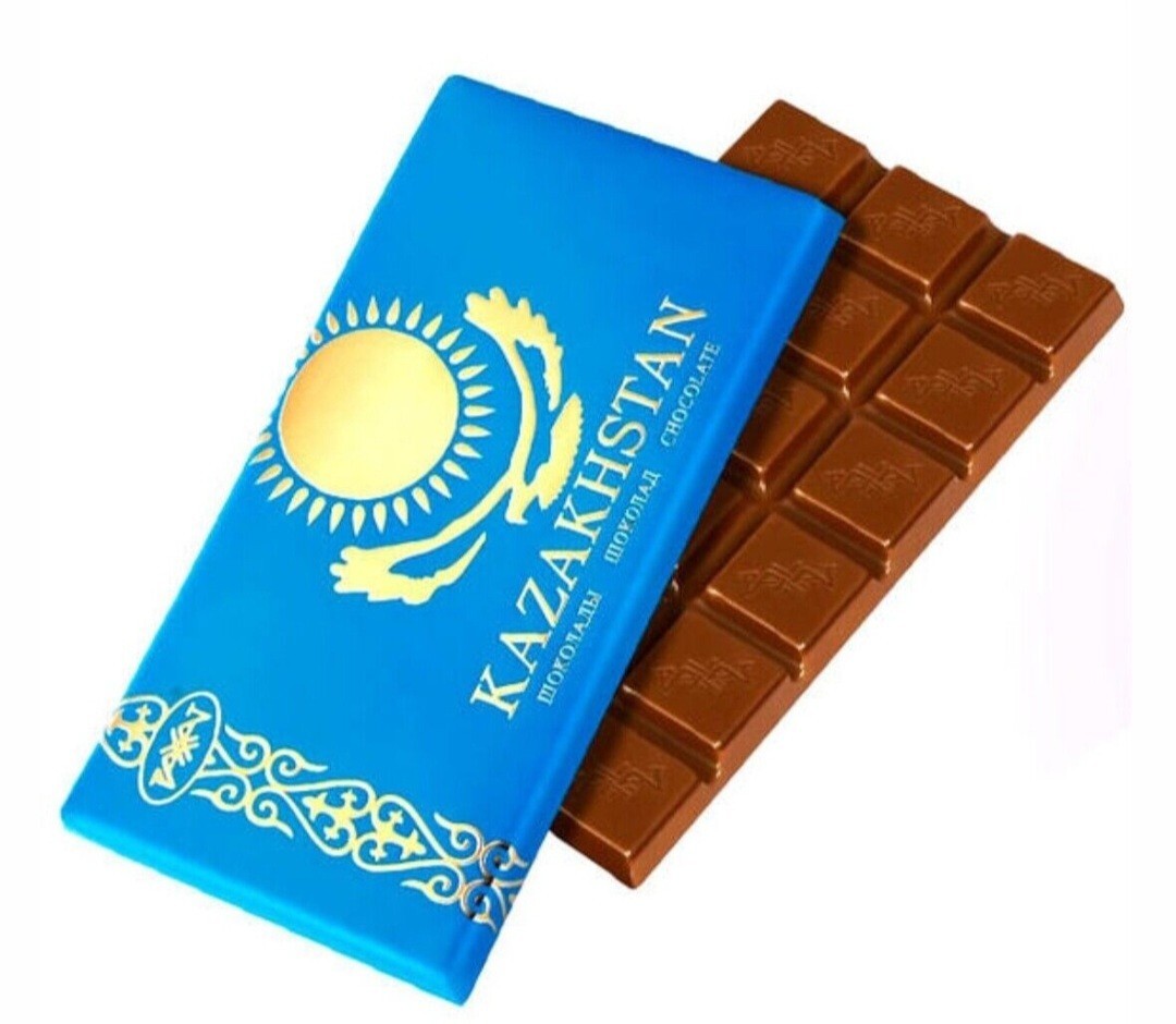 The best Kazakhstan Chocolate 20 pieces KAZAKHSTAN FLAG (2000 gramm)