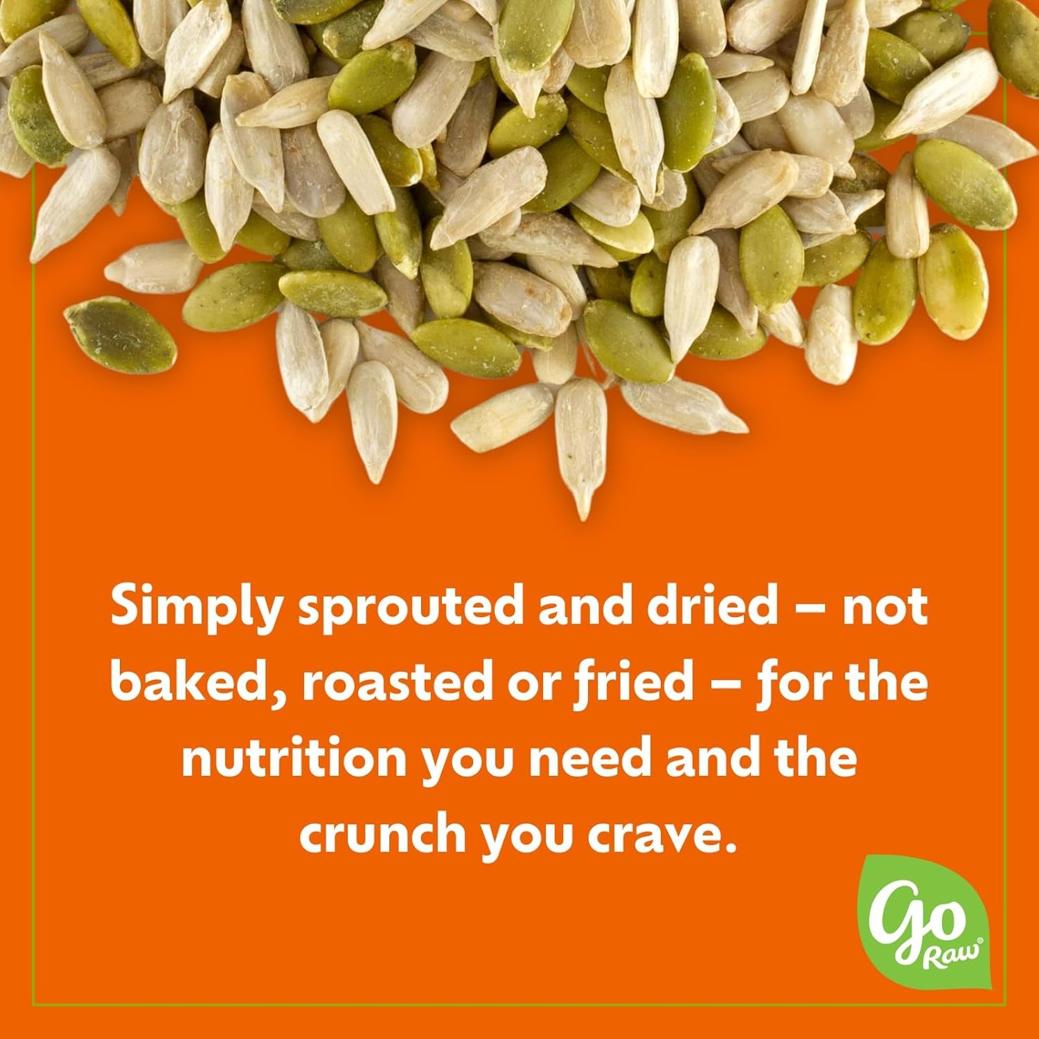 Organic Sprouted Raw Pumpkin & Sunflower Seeds 10oz Sea Salted Keto Kosh