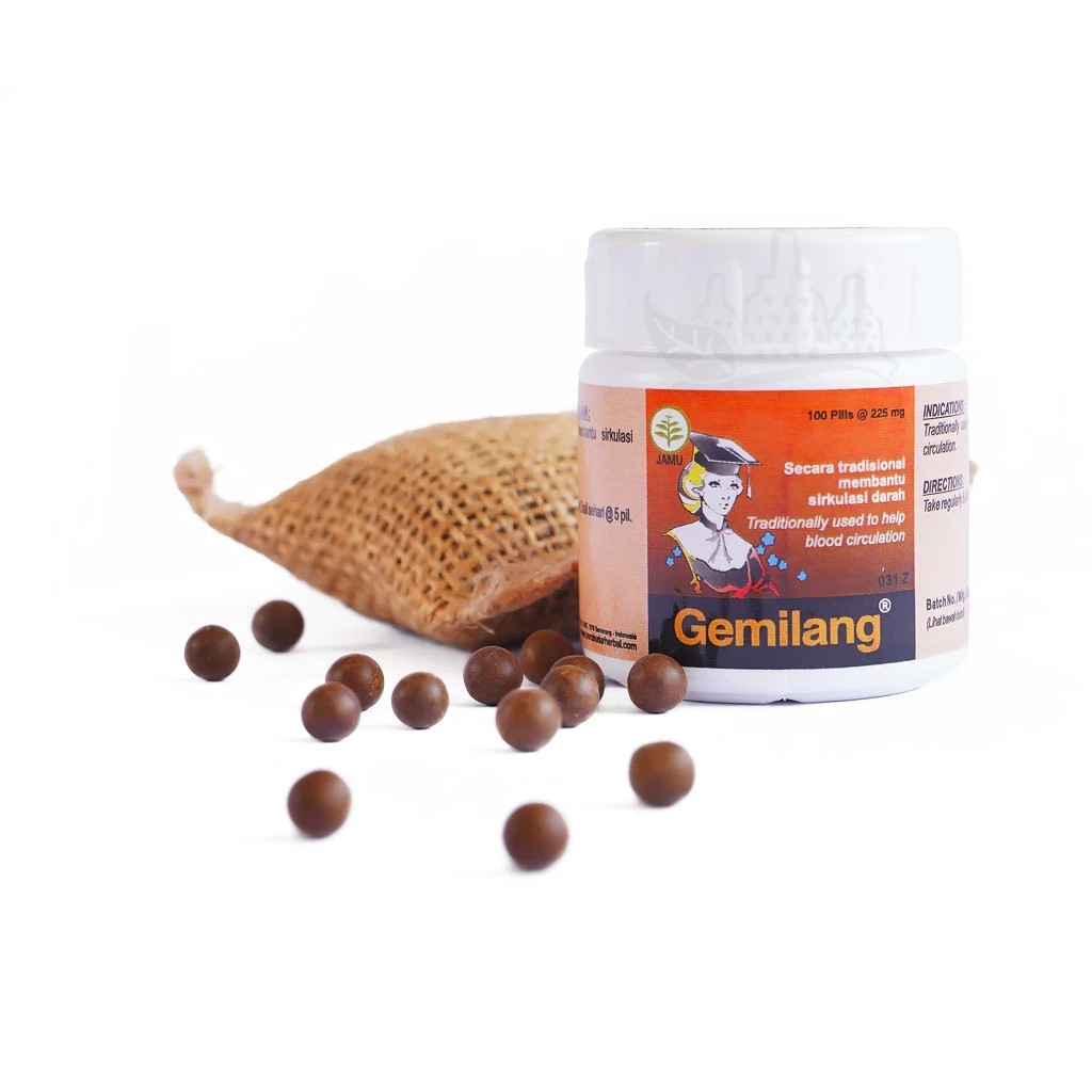 3x Gemilang 100 Pills Herbs Spices Extract Natural Organic Pure Herbal Health