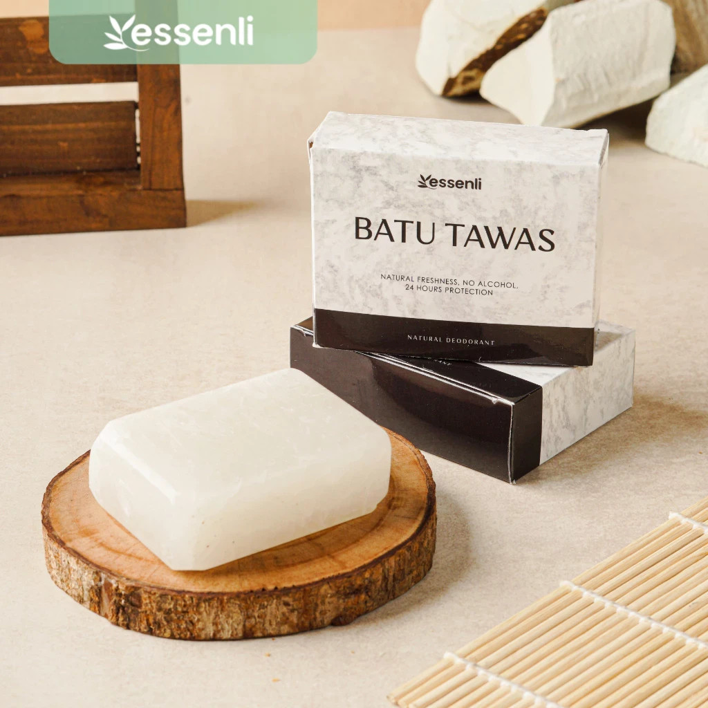 ESSENLI Alum Stone / Natural Deodorant Crystal Alum / Body Odor Remover