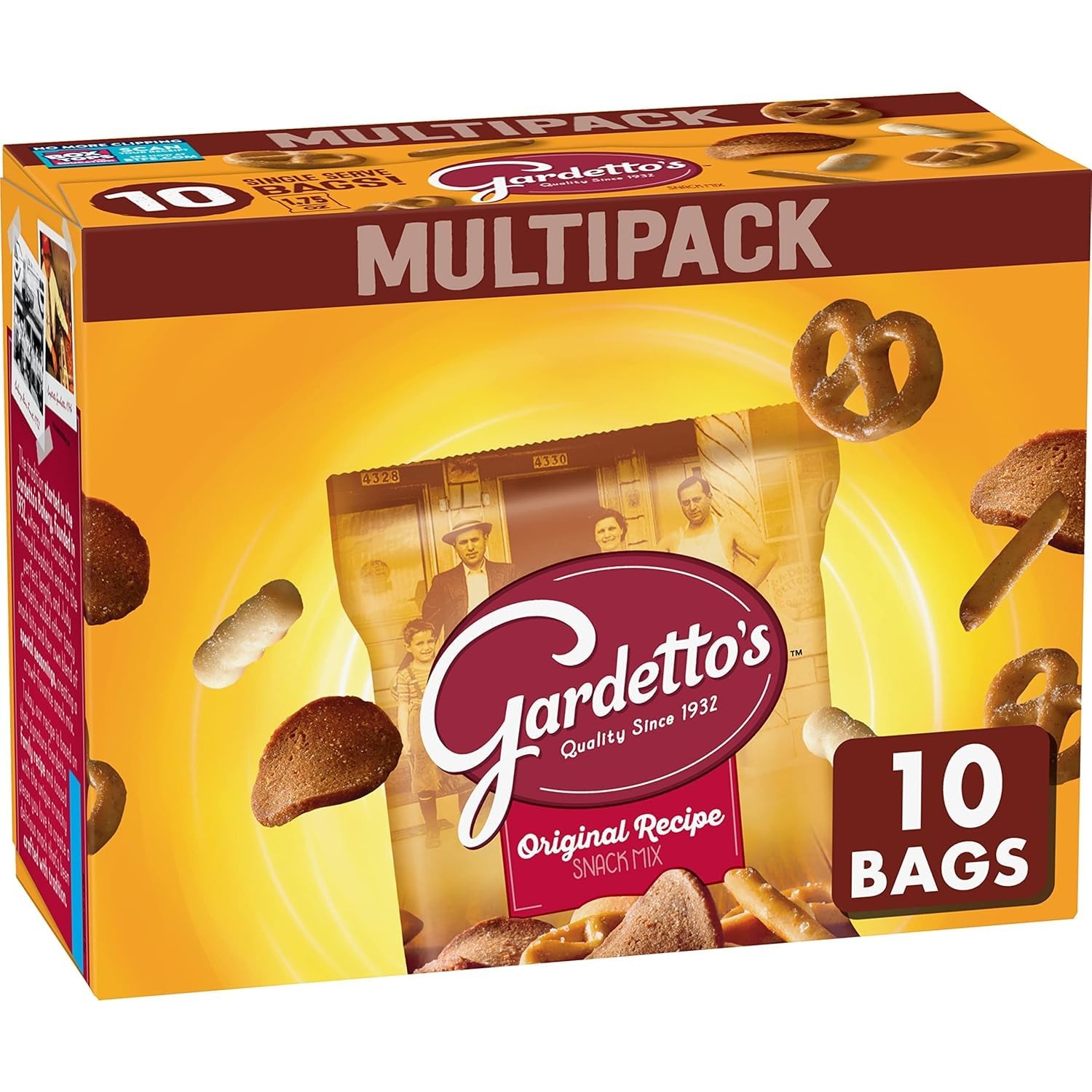 Gardetto’s Original Recipe Snack Mix Multipack 17.5 oz Ounce (Pack of 4)