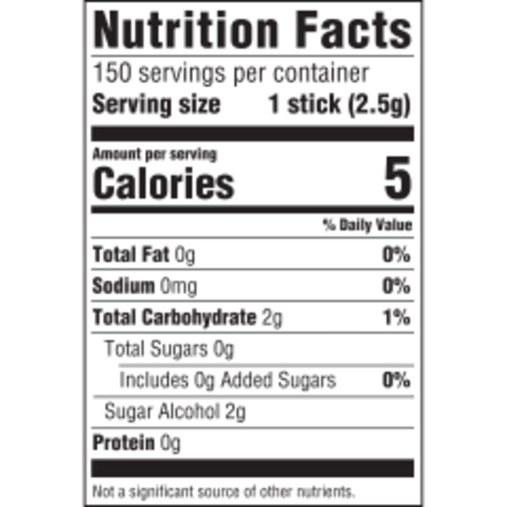 EXTRA Polar Ice Sugar Free Chewing Gum Bulk Strong Mint 15 Sticks 10 Pack
