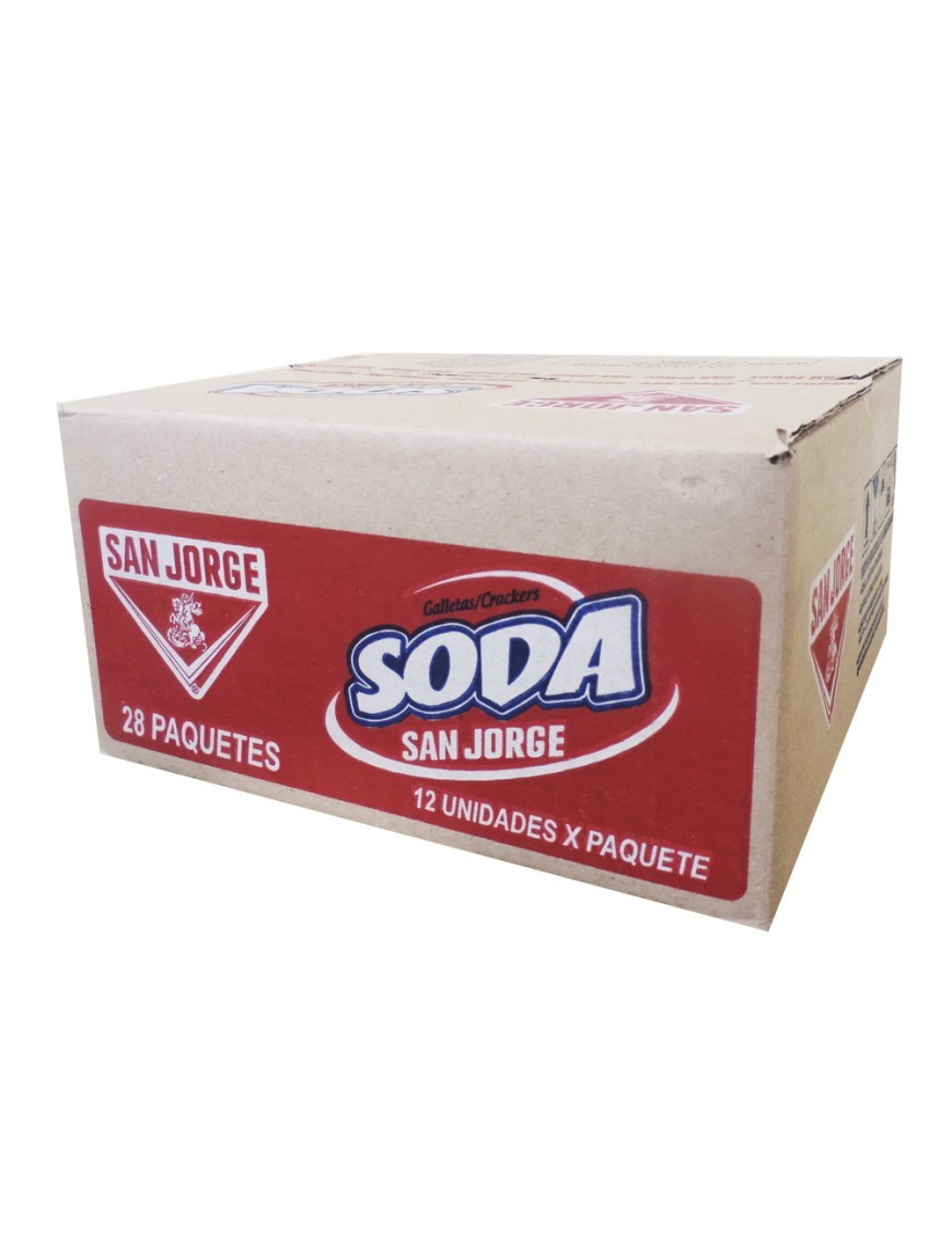 GALLETAS – SODA – SAN – JORGE 6 + 1 – CAJA X 4 PAQUTES