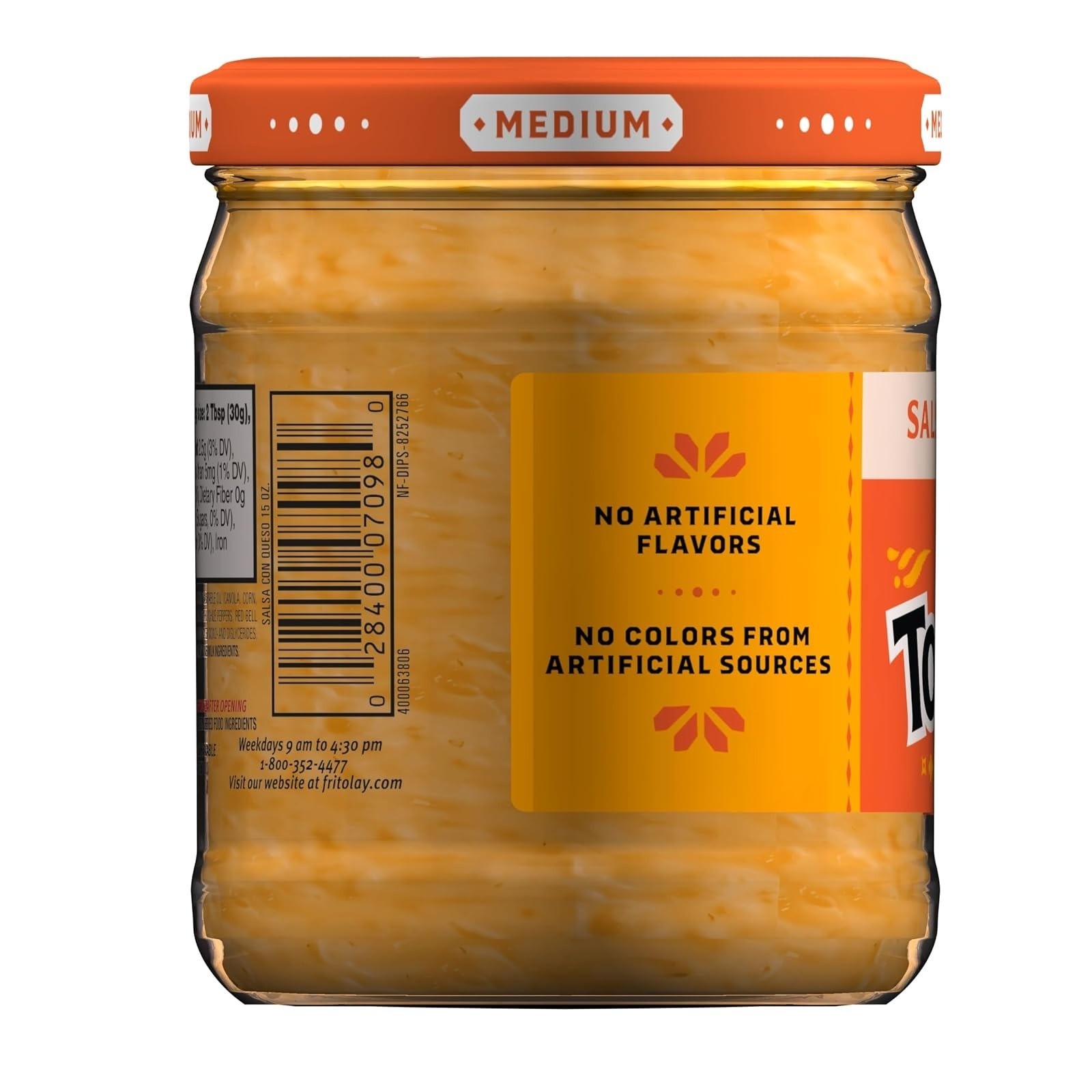Tostitos Salsa Con Queso Dip, Medium, 15oz – Delicious Cheesy Snack