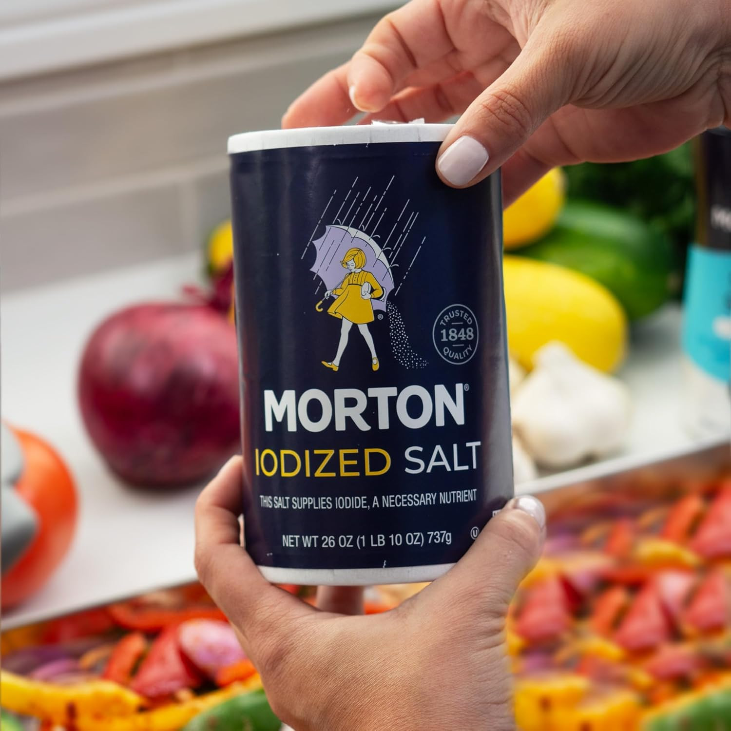 Iodized Salt, All-Purpose, (26 Oz), 2-Pack – All-Purpose, Perfect for Cooking &