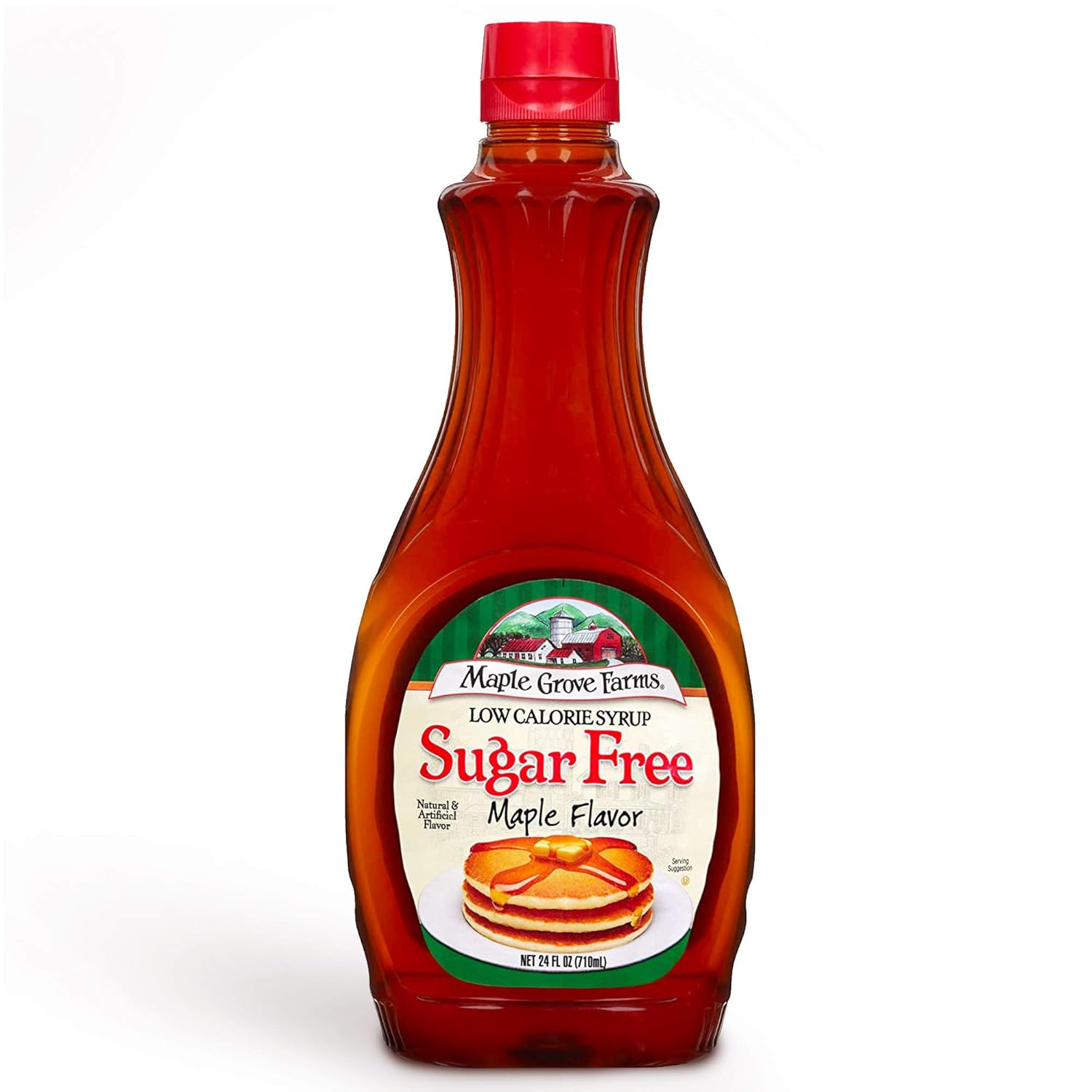 Grove Farms, Syrup, Sugar Free, 24 Ounce