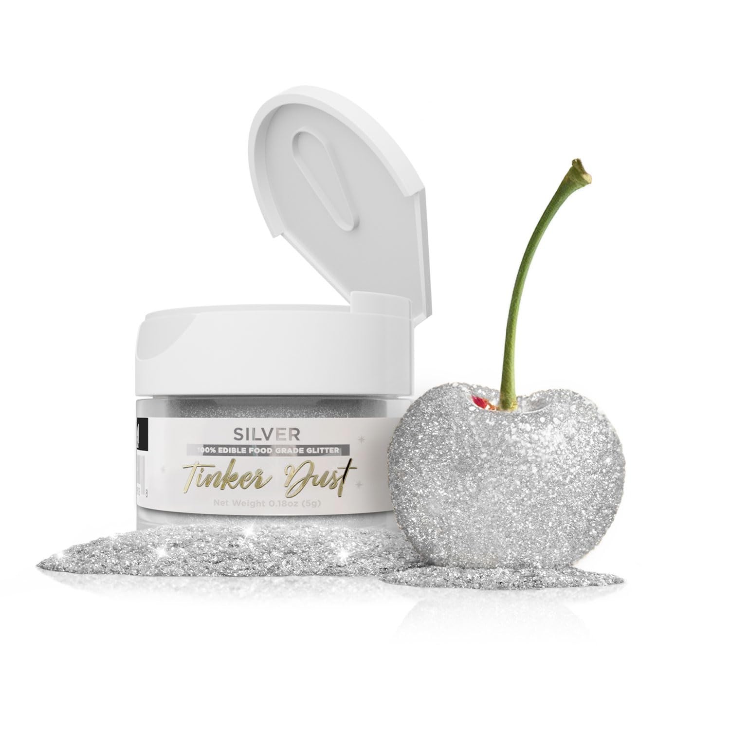 Bakell – Silver Tinker Dust (5g, 1x Jar) 0.17 Ounce (Pack of 1),