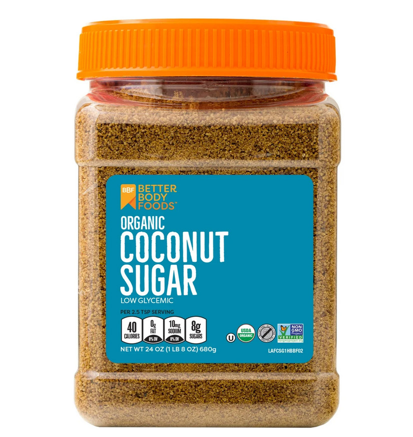 BetterBody Foods Organic Coconut Sugar, 24 oz