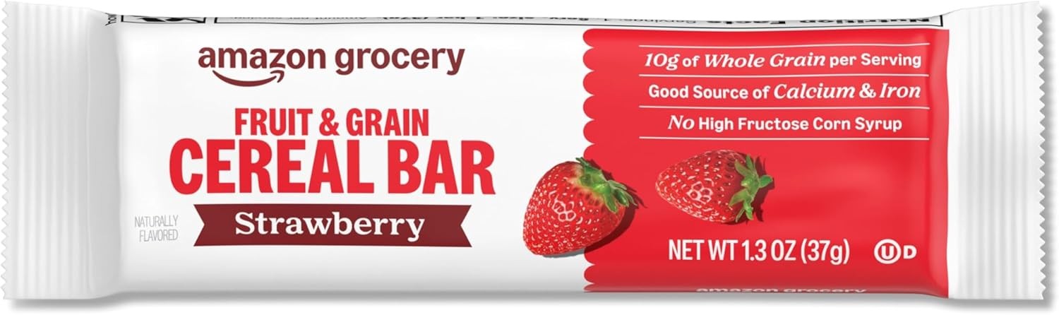n Grocery, Fruit & Grain Cereal Bars, Stberry,8 Ct