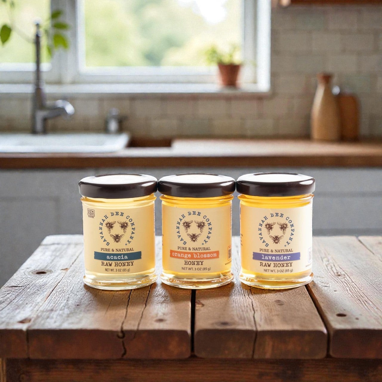 Savannah Bee Company Honey Sample Set – Artisanal Honey