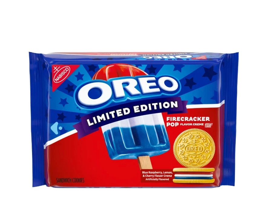 Oreo Limited Edition Firecracker Pop Sandwich Cookies – 11.46oz tiktok viral!