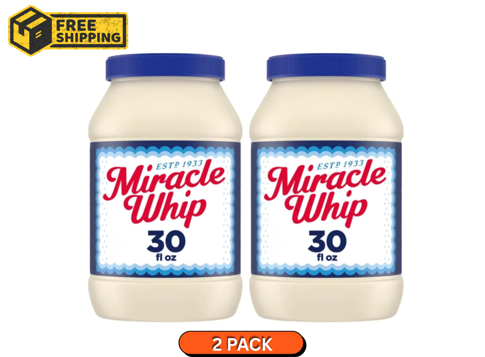 Miracle Whip Mayo-Like Dressing 60 fl oz Jar Keto Low Carb Friendly
