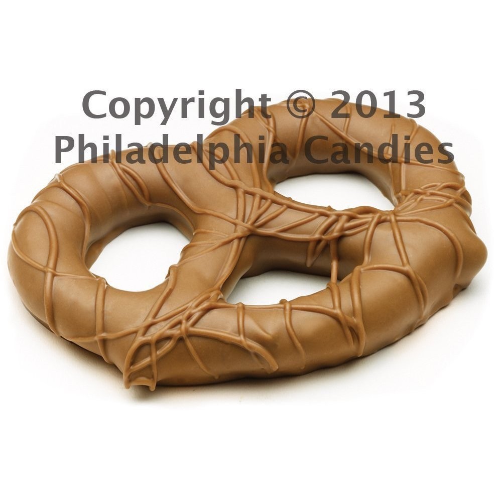 Philadelphia Candies Large Pretzel Twists, Milk Chocolate Covered 8 Ounce Gift