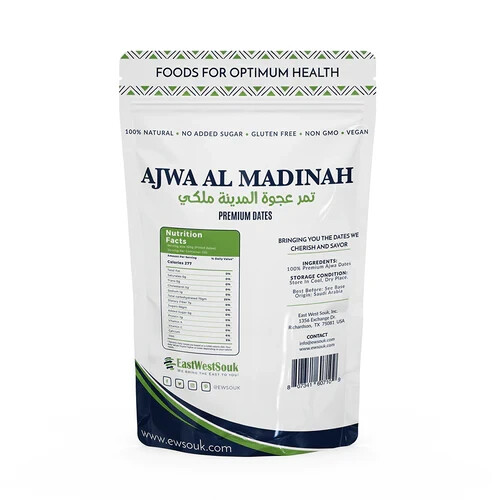 Al Alawi Al Madina Ajwa Dates 1.1 lb (500gm)