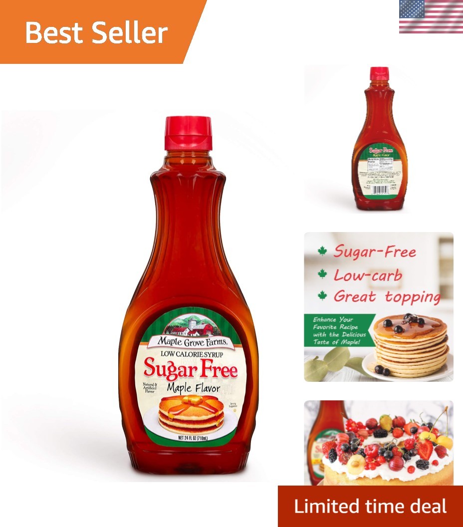 Syrup, Sugar Free, 24 Ounce