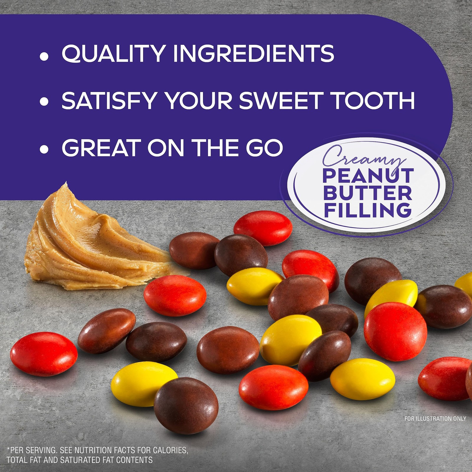 Atkins Endulge Treat, Peanut Butter Candies, 2g Net 5 Count (Pack of 4)