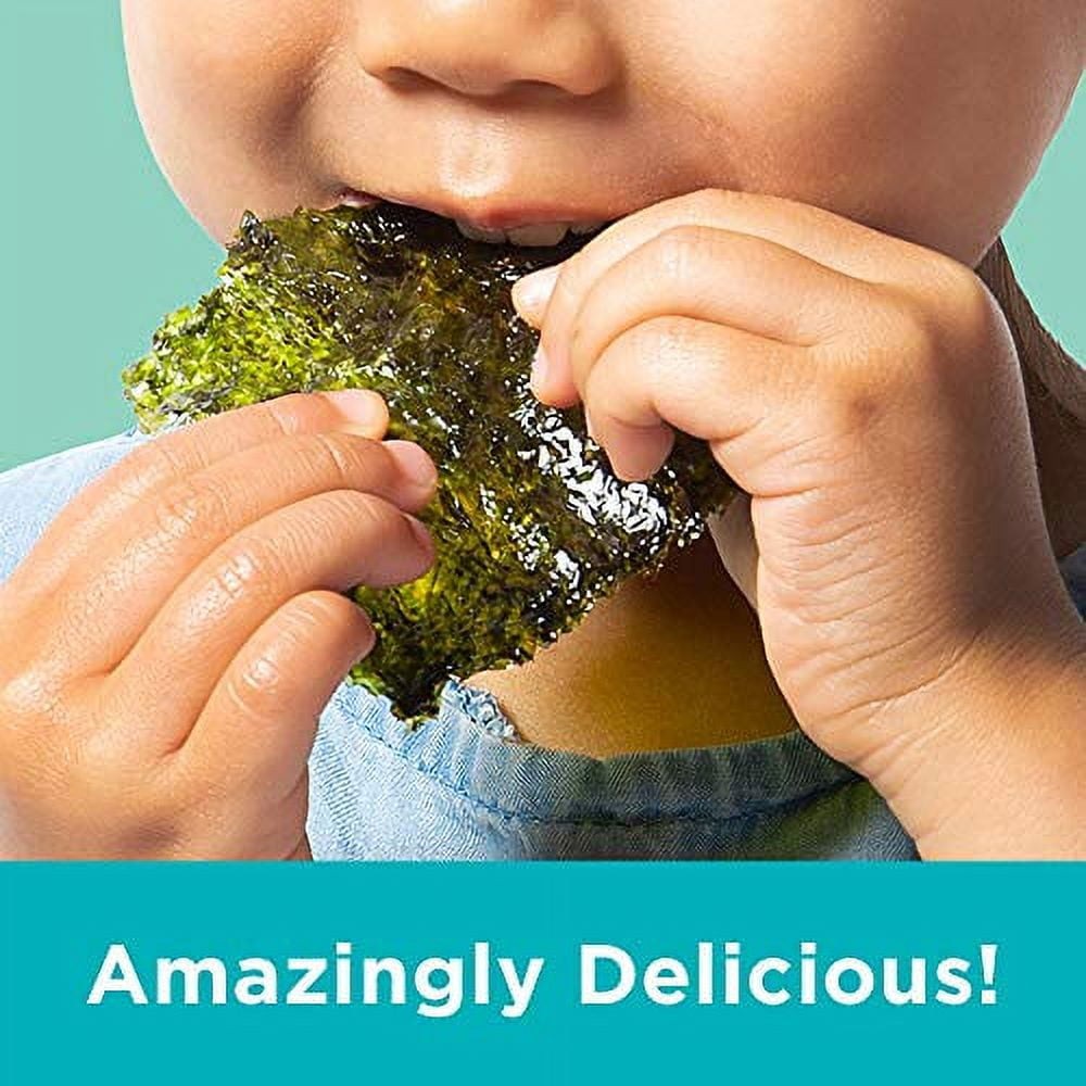 Gimme Health Foods Sea Salt Organic Roasted Seaweed Snacks, 0.35 Ounce