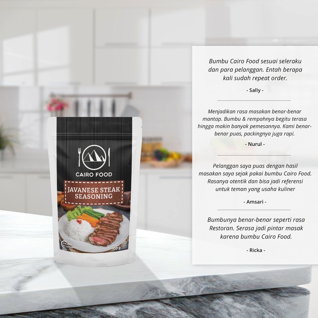 Javanese Steak Spice Blend No MSG Sweet Heat Swicy Street Flavors Global Flavors