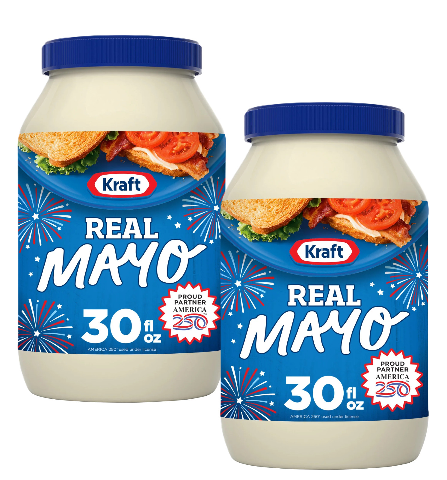 Kraft Real Mayo Creamy and Smooth Mayonnaise for a Keto 30 fl oz Jar