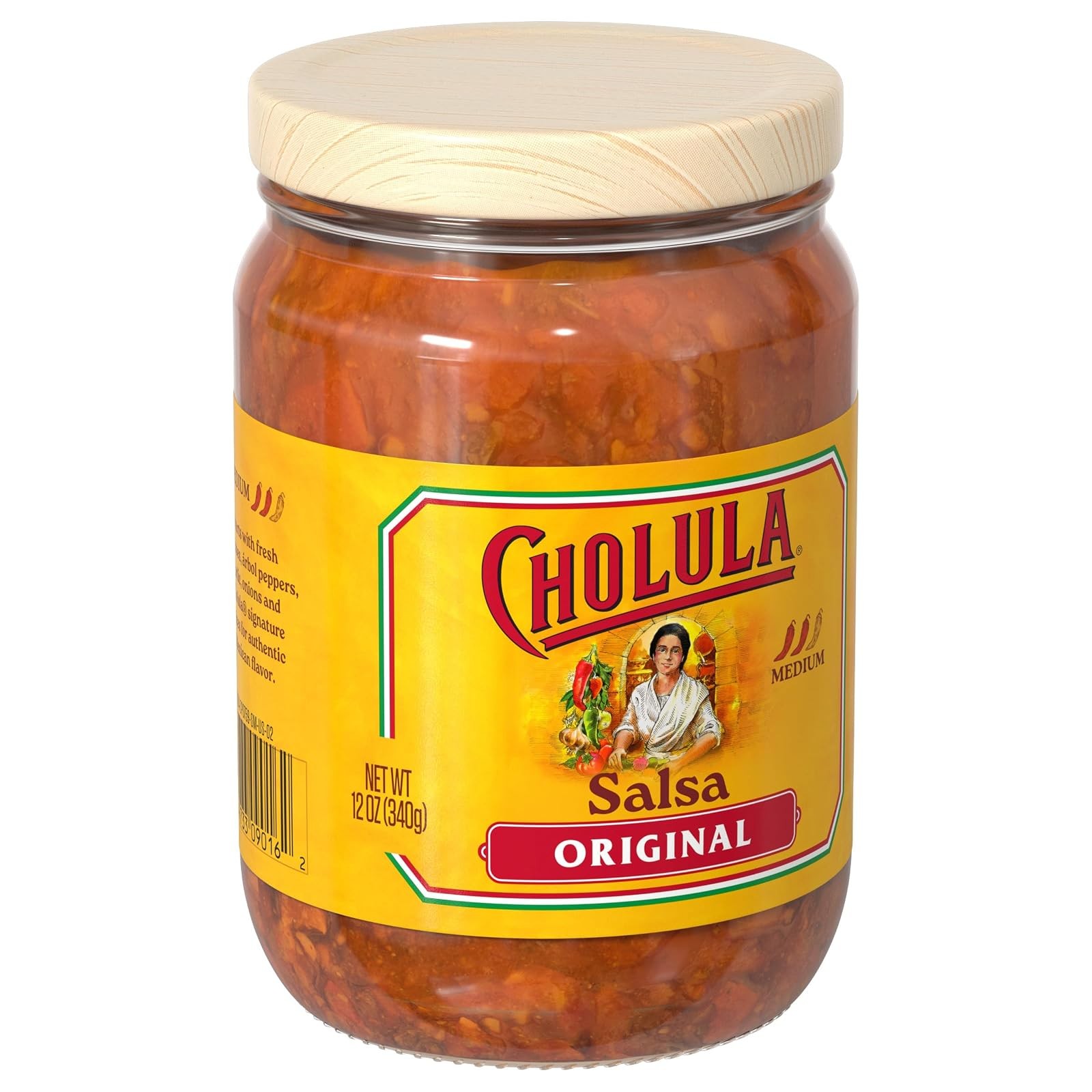 Cholula Salsa Medium Original 12 Ounce Hot Sauce
