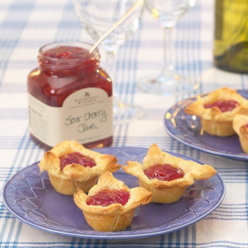 Stonewall Kitchen Sour Cherry Jam 12.5 oz Gourmet Fruit Spread for Gifts