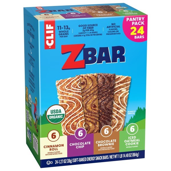Cinnamon Roll,Chocolate Chip Iced Oatmeal Cookie Granola Snack Bar Variety Pack