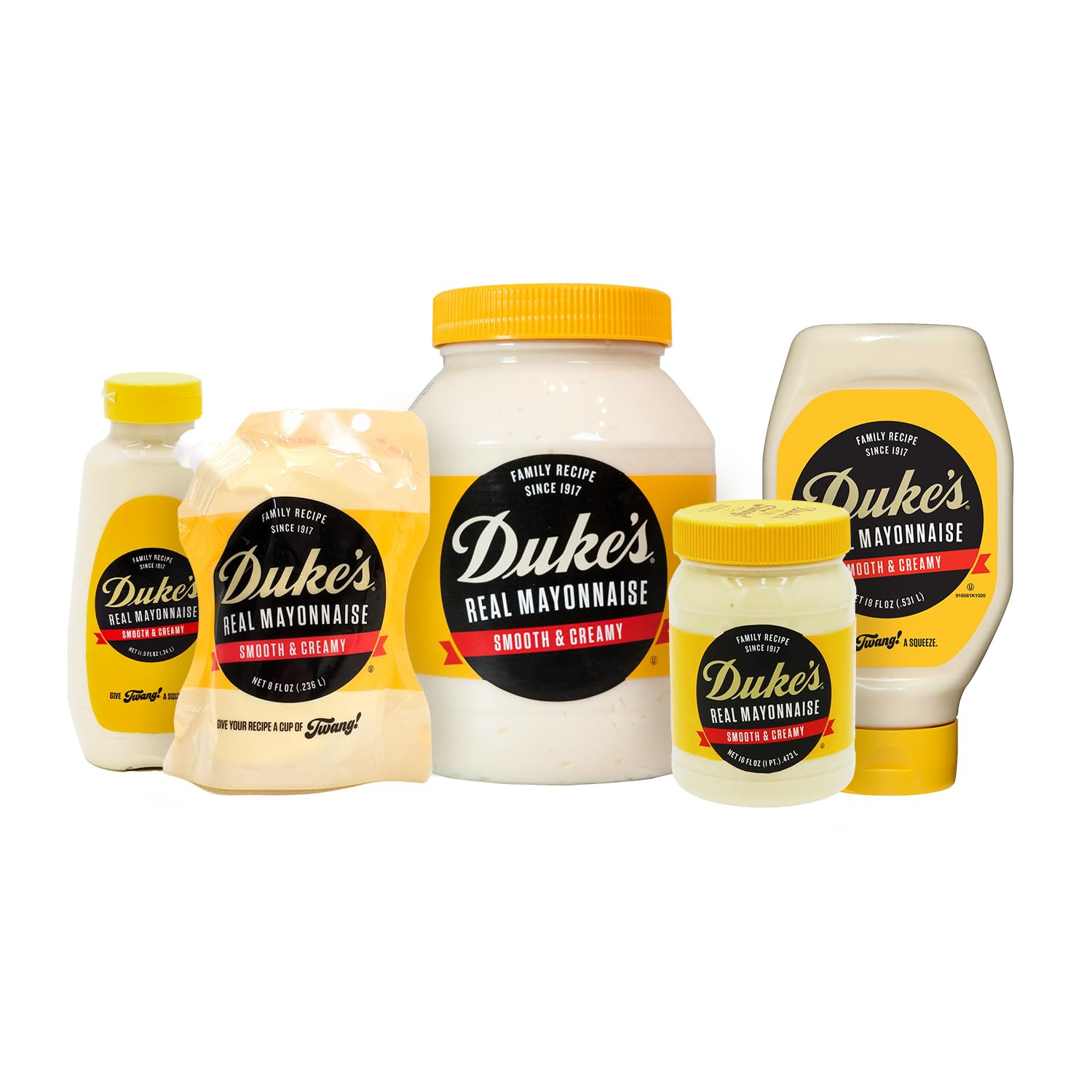 Duke’S Real Mayonnaise Squeeze Bottle – Original Smooth & Creamy Taste, 18 Ounce