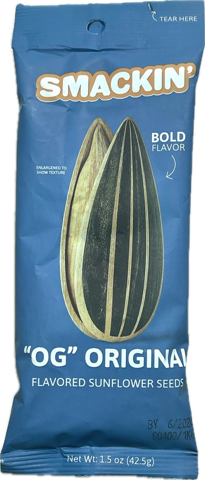 Smackin’ Sunflower Seeds 1.5oz Bags – Choose Your Flavors!
