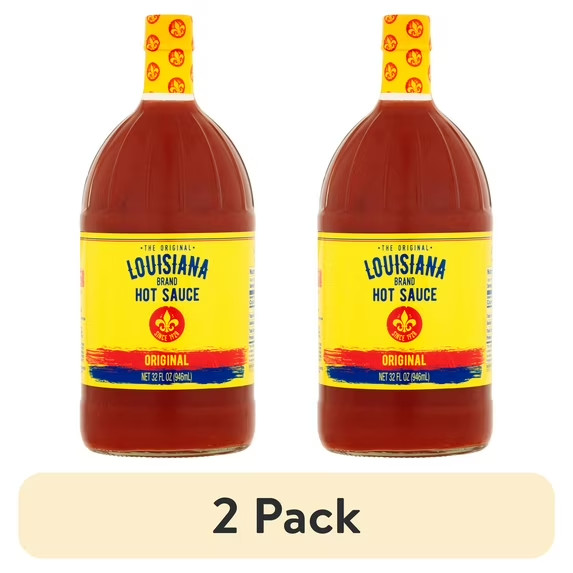 (Pack of 2) Original Flavor Hot Sauce Twin Pack, 32 fl oz Bottles…….