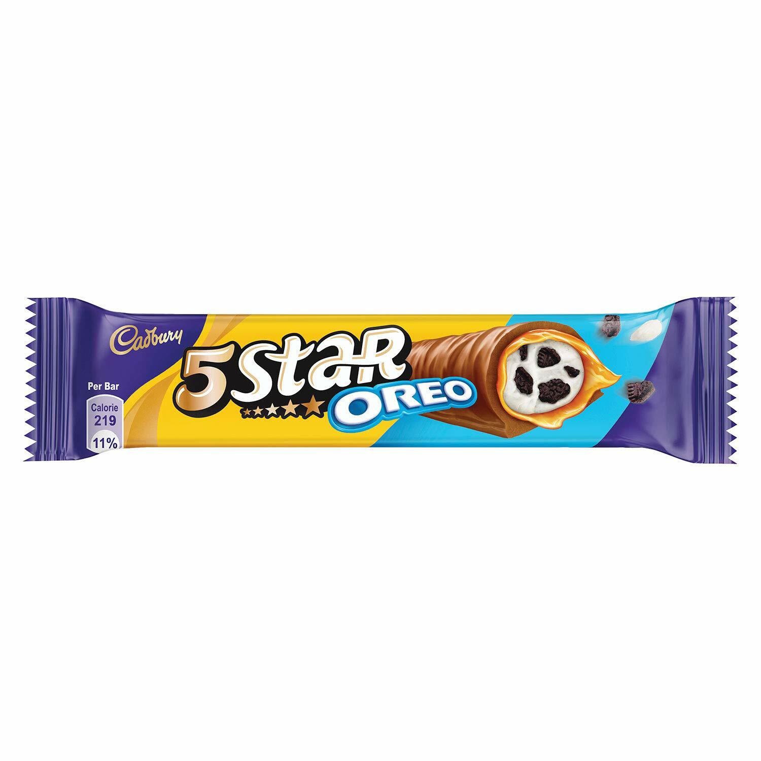 Cadbury 5 Star Oreo Chocolate Bar 42 grams with a twist of Oreo India