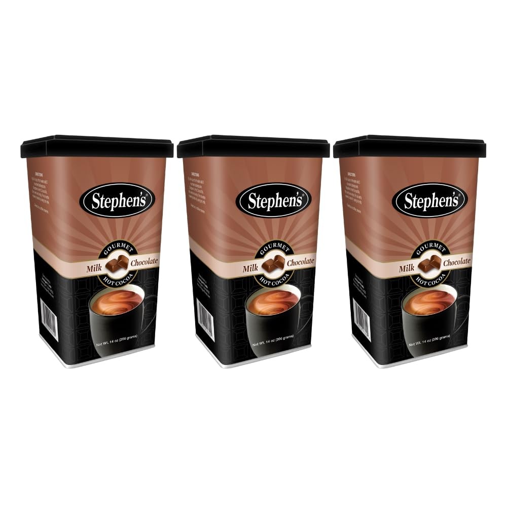 Stephen’s Gourmet Milk Chocolate Hot Cocoa Pack Of 3 Rich And Creamy Indulgence