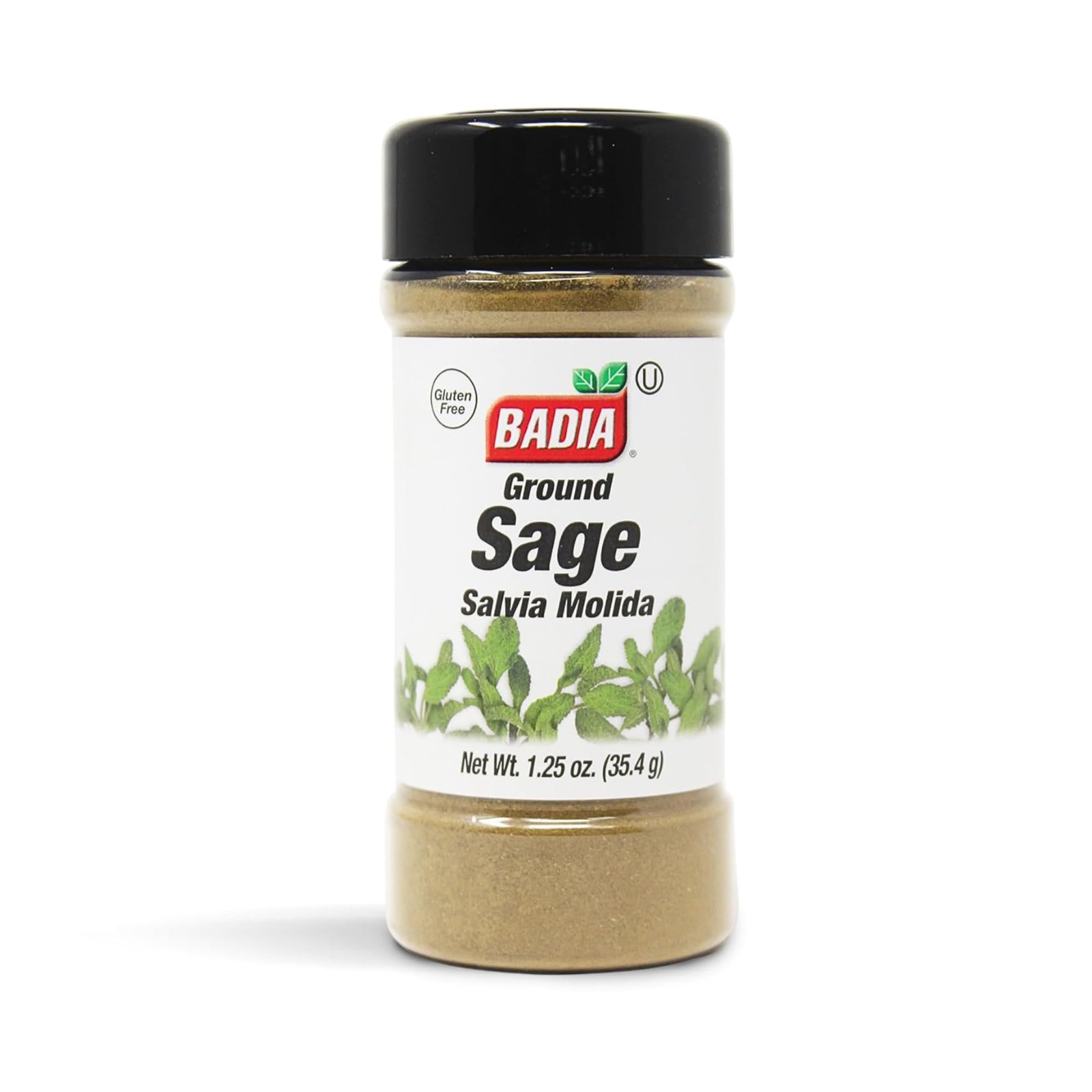 Badia Ground Sage, 1.25 oz – Aromatic & Flavorful Herb Oz (Pack of 8)