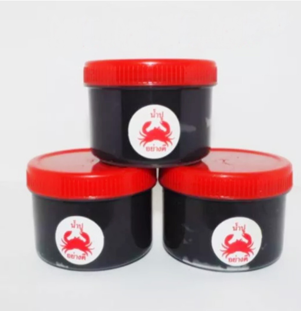 3 X Crab Paste Fermented Crab Dip 90 g Chiangmai Special THAI Style Rice Dipping