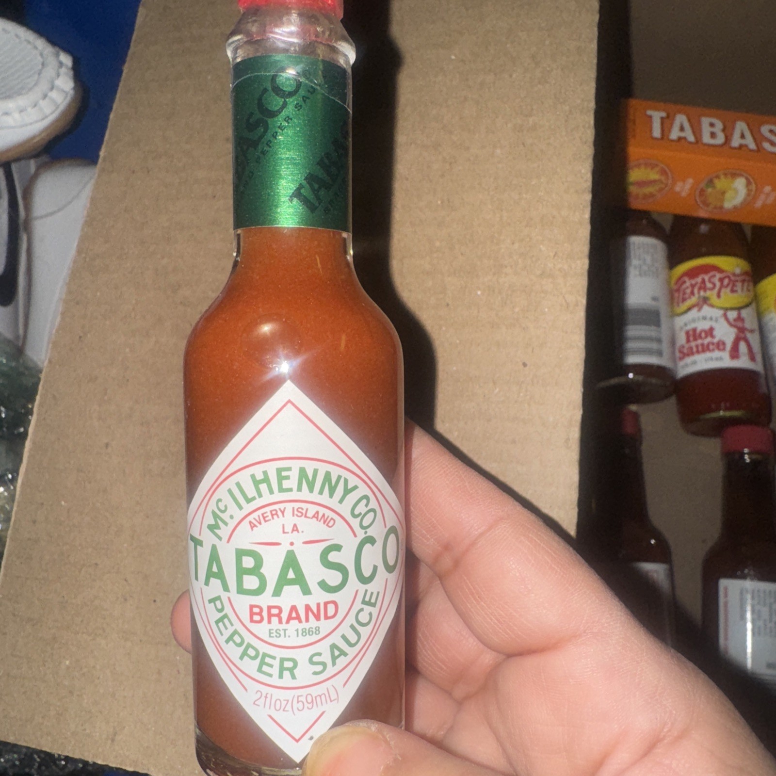 TABASCO Brand Pepper Sauce, 2 Fl Oz, 1 Bottle; Ex 7/25 Lot Of 4