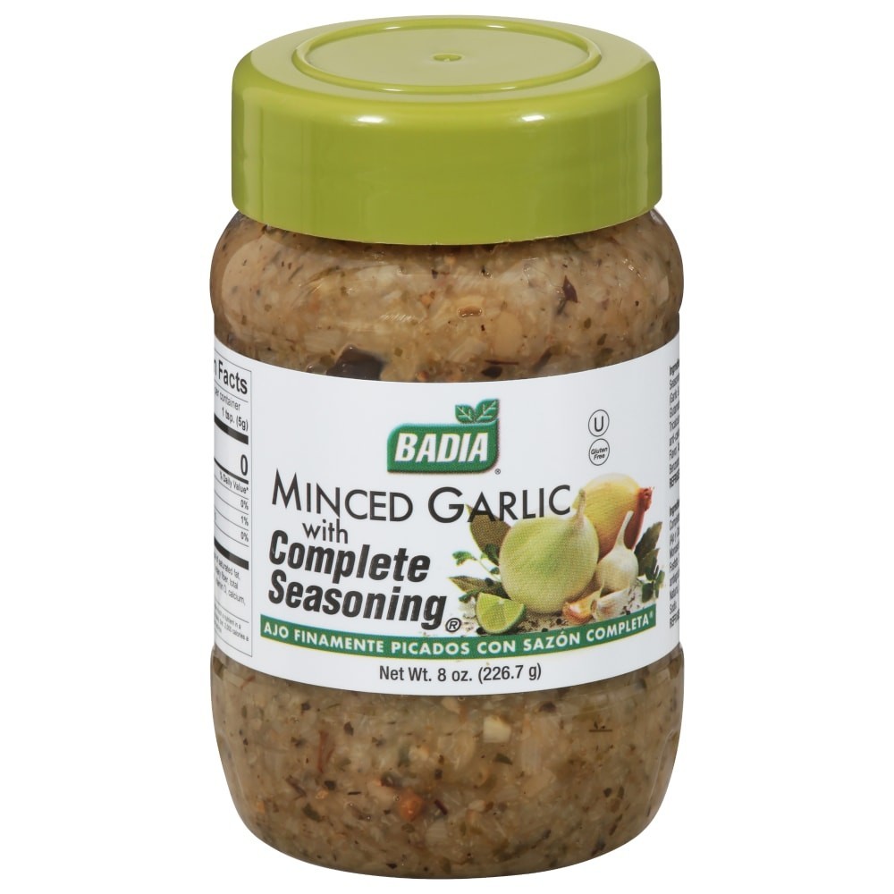 Badia® Minced Garlic With Complete Seasoning®, 8 Oz.