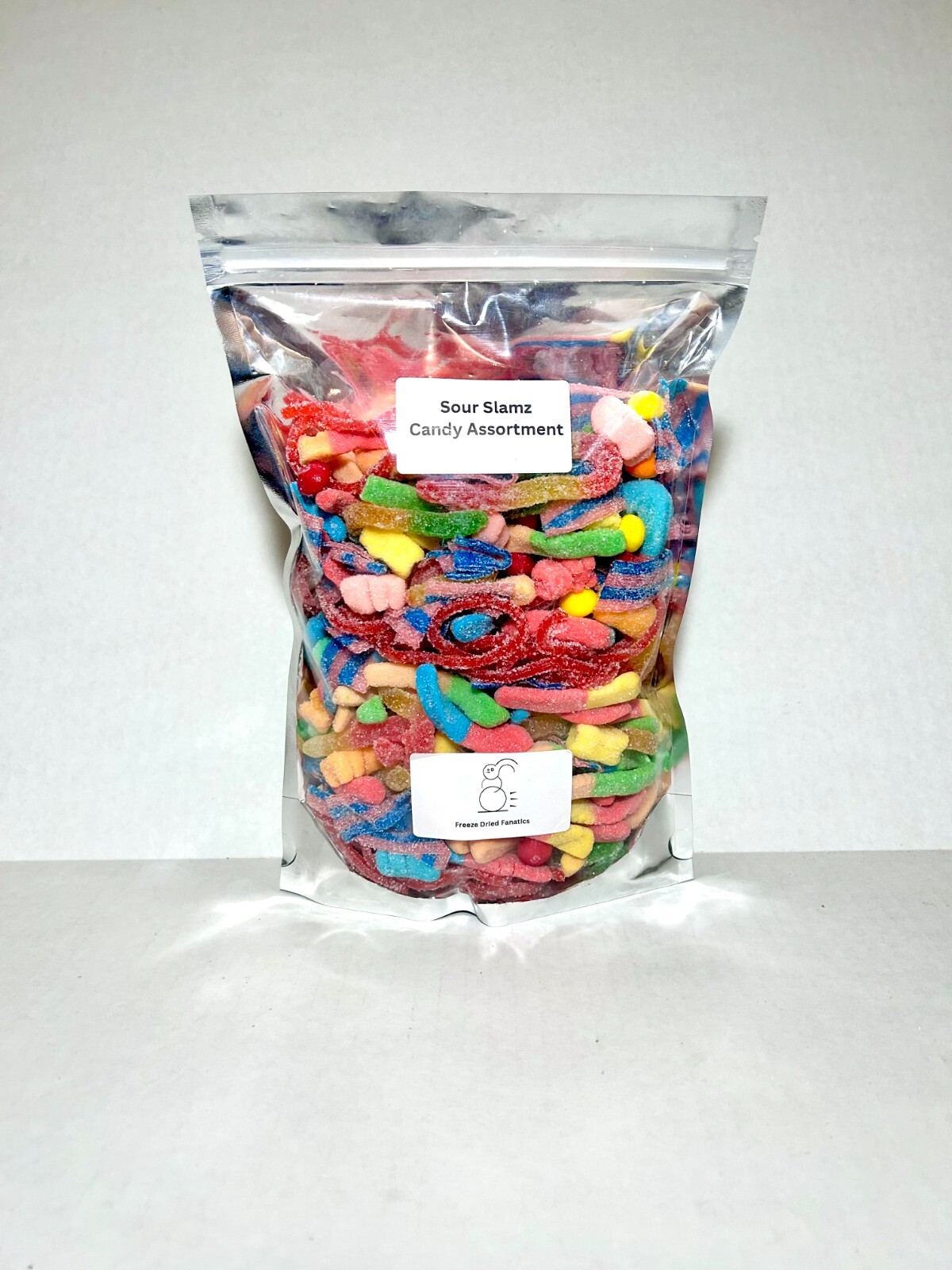 Sour Slamz Bulk Gummy Candy Sour Candy Mash Up Flavor 20oz 30oz Bag Jug